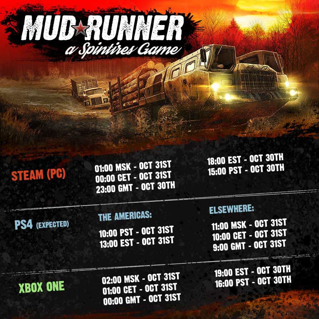 mudrunner mods for console