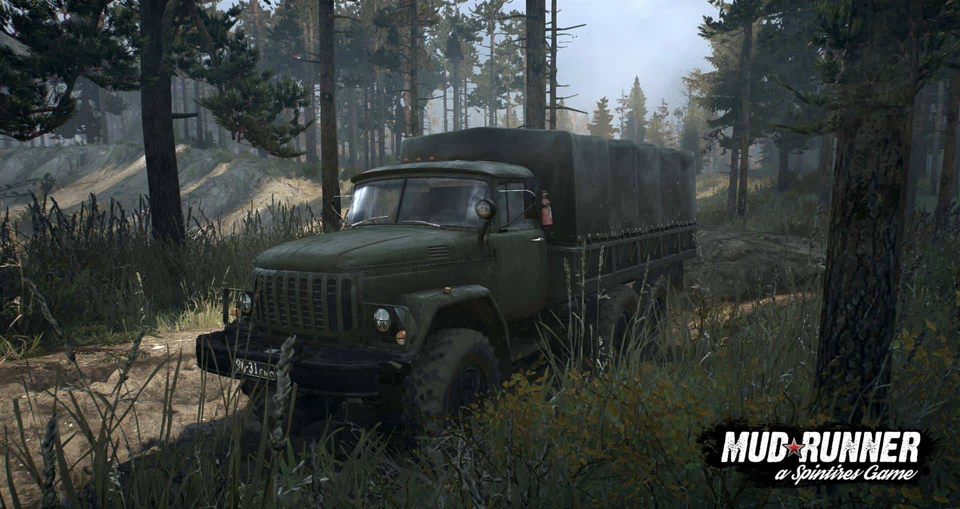 Mudrunner dlc. Krs snowrunner бандит. Mudrunner графика. Spin tires snowrunner. Mudrunner spin tires контейнер.
