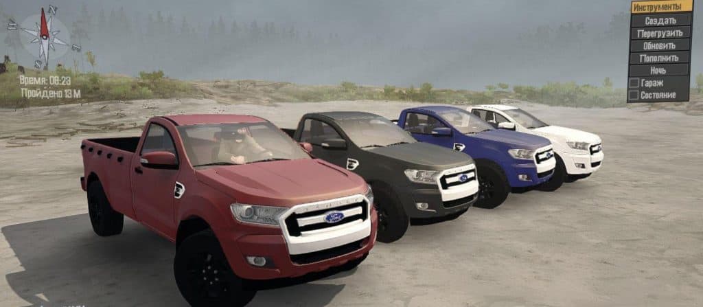 2016 Ford Ranger Mod Ford Ranger 2016 v2 - MudRunner / SnowRunner / Spintires
